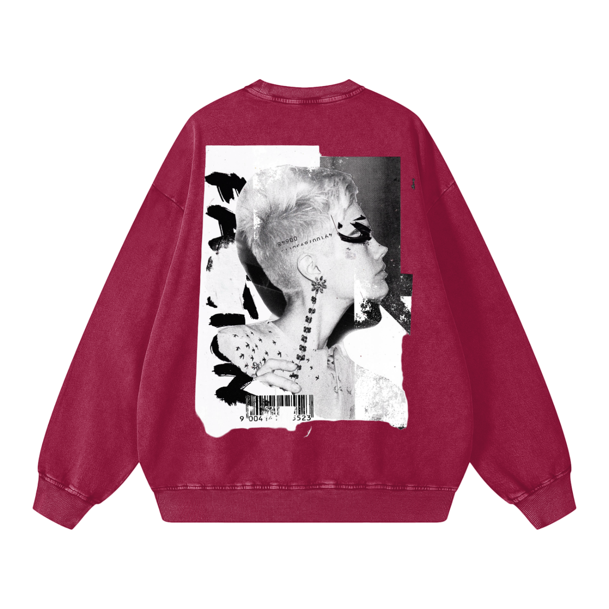 ERASED - 360GSM SNOW-WASHED SWEATSHIRT