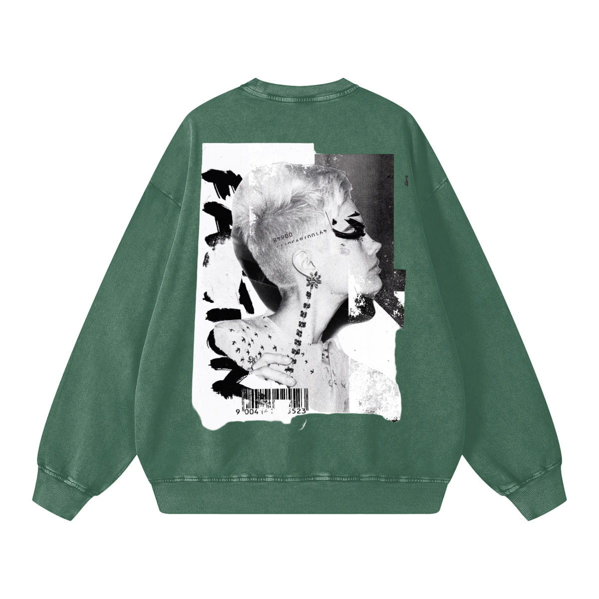 ERASED - 360GSM SNOW-WASHED SWEATSHIRT