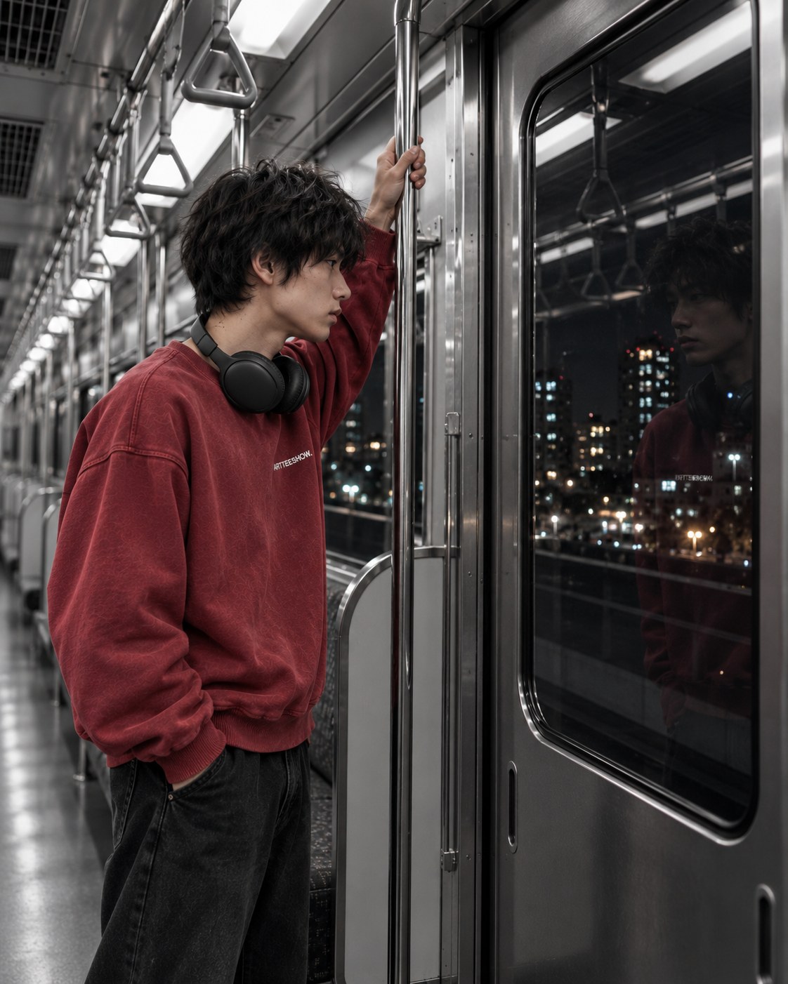 ERASED - 360GSM SNOW-WASHED SWEATSHIRT