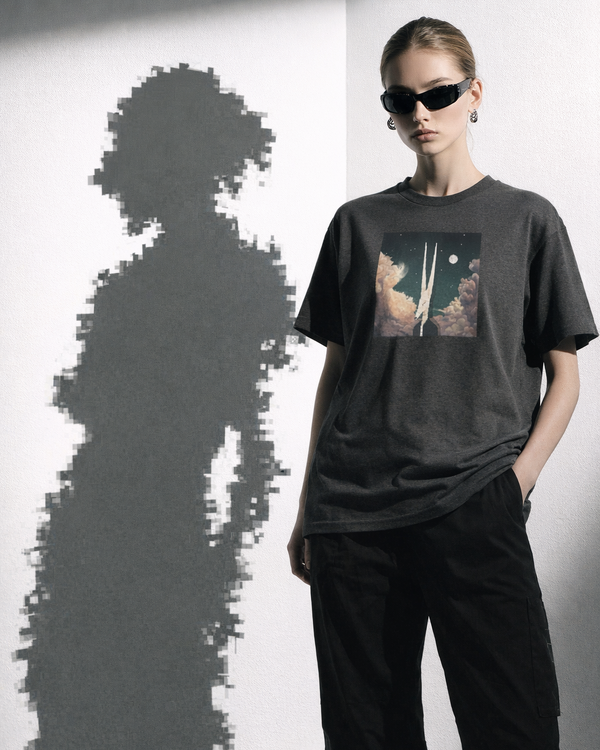 Månhund Unisex organic by Eddy Owens