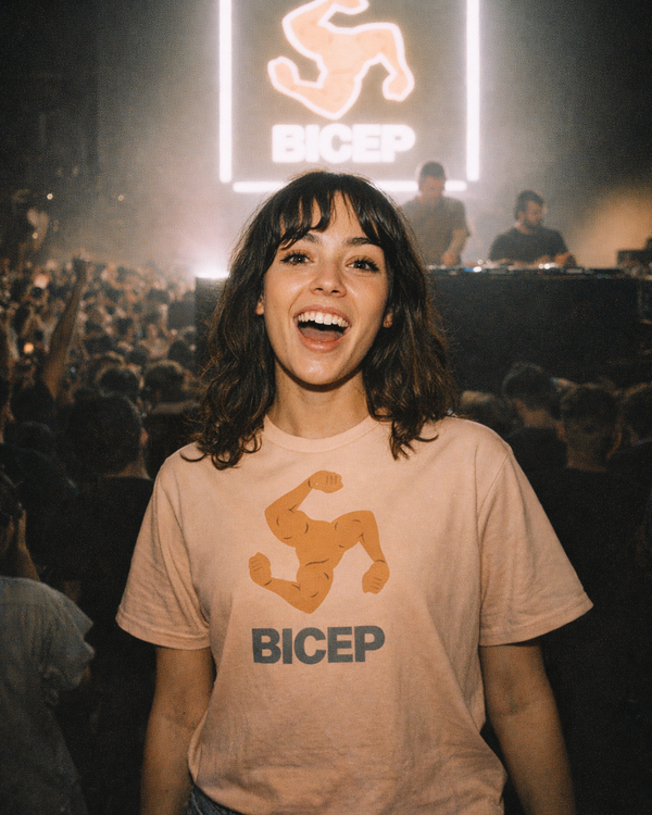 CHROMA 003 Unisex Organic Bicep Fan Art T-shirt