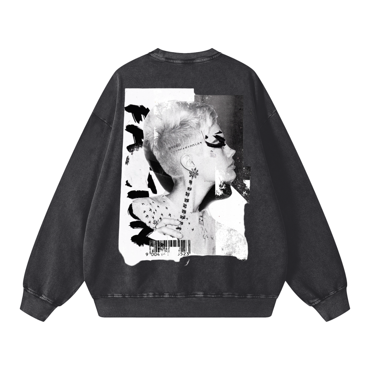 ERASED - 360GSM SNOW-WASHED SWEATSHIRT