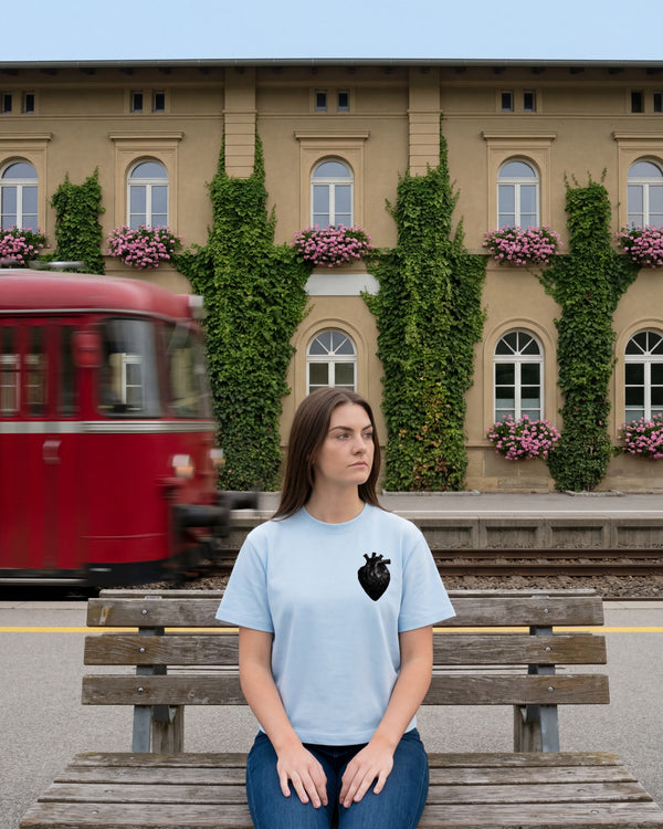 The Heavy Duty Tee Boxy - The Ghost - 260GSM Heavyweight