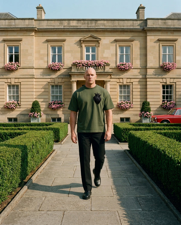 The Heavy Duty Tee Boxy - The Soldier - 260GSM Heavyweight