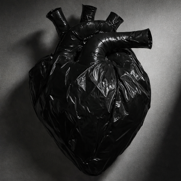 Heavy Duty Bin Bag Heart Shaped Instagram Cover