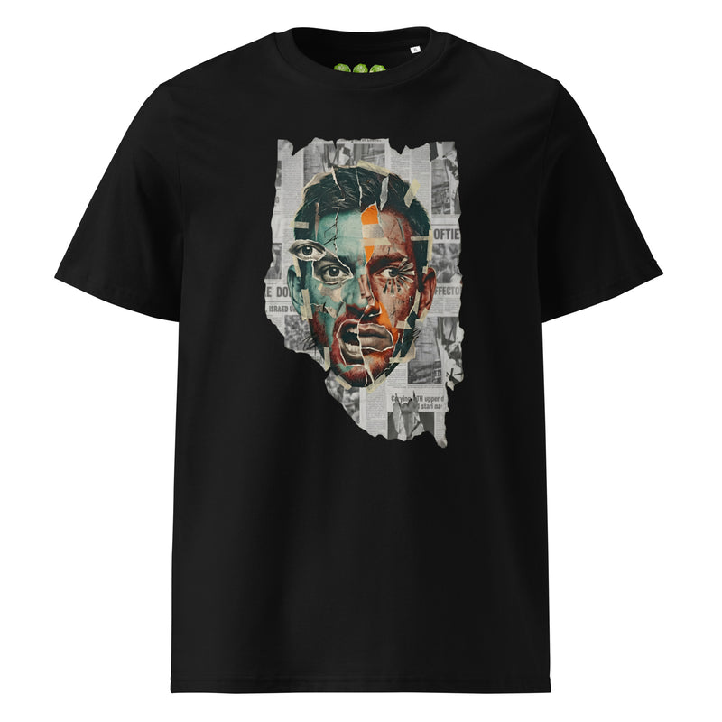 The Split - Berlin Street Art Graphic Unisex Organic T-shirt