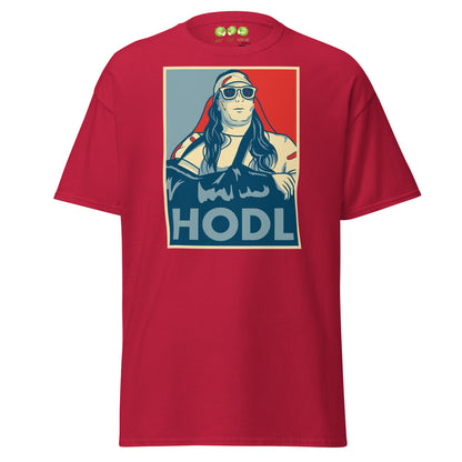 Cardinal Red The Roaring Kitty Tribute HODL Unisex Classic T-shirt