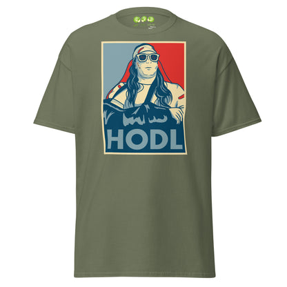 Military Green The Roaring Kitty Tribute HODL Unisex Classic T-shirt