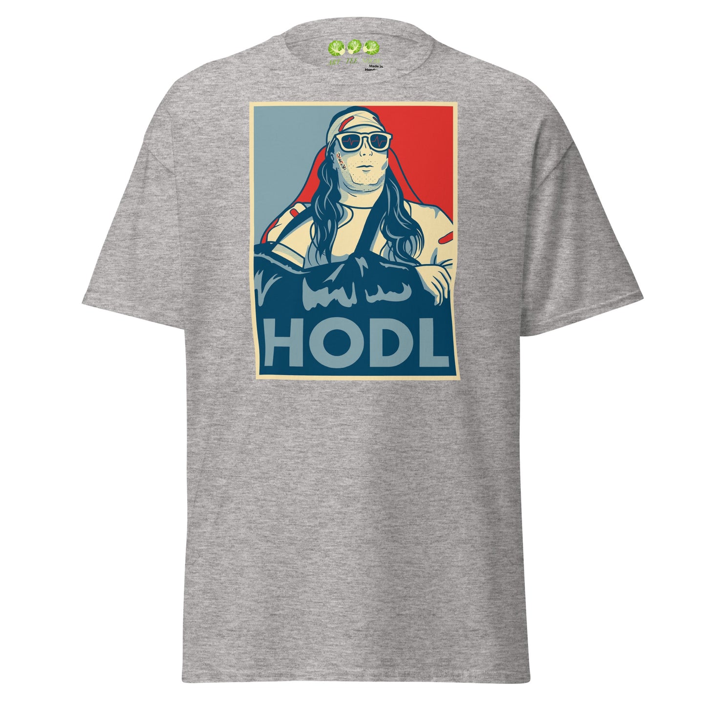 Sport Grey The Roaring Kitty Tribute HODL Unisex Classic T-shirt
