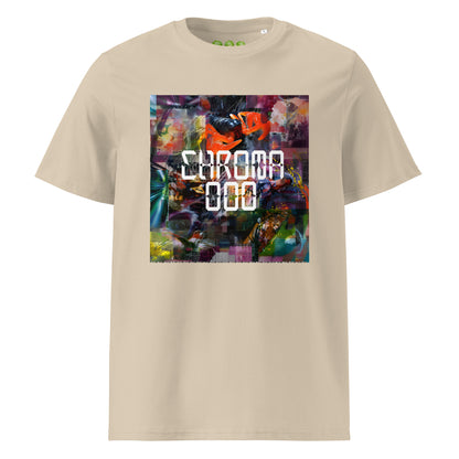 CHROMA 000 Bicep/ Chroma album fan art tribute unisex organic t-shirt in Desert Dust.